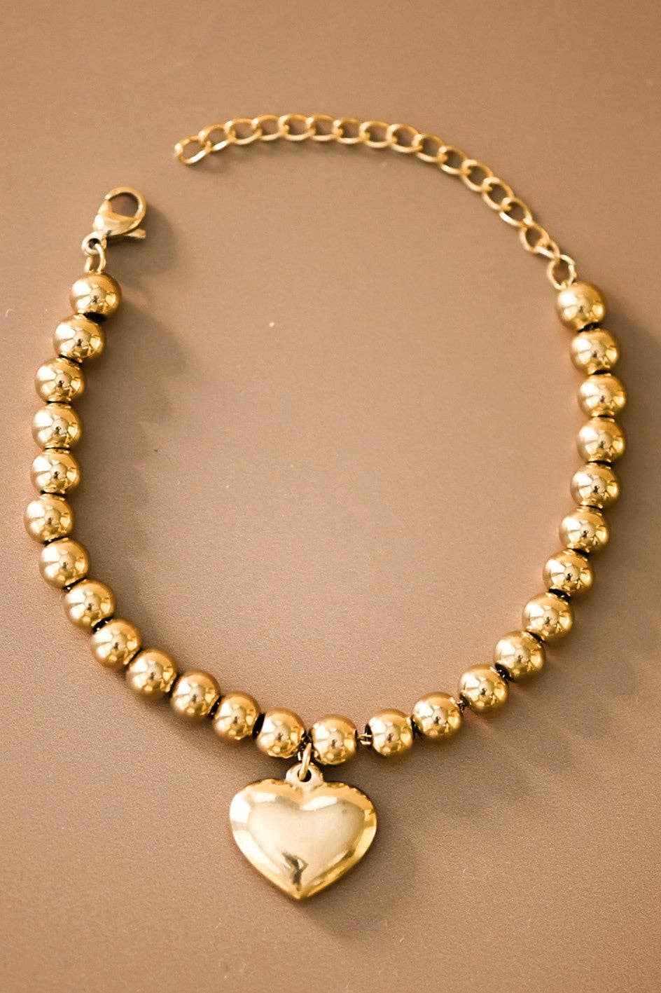 18K Gold Plated Waterproof Stainless Steel Chain Bracelet - 7529