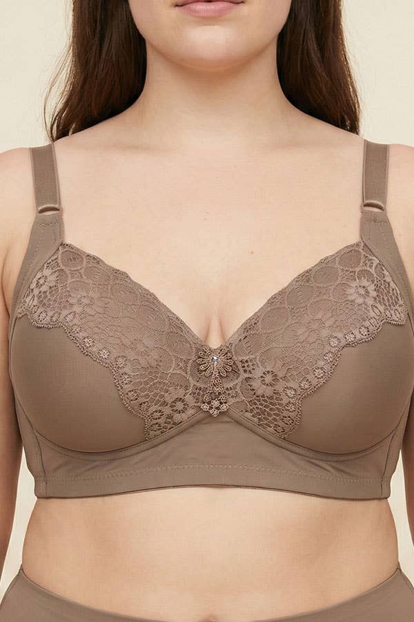 No Underwire, Adjustable Straps Bra -89124-BRA-C03