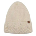 Women's Solid Color Peal Knitted Beanie Hat