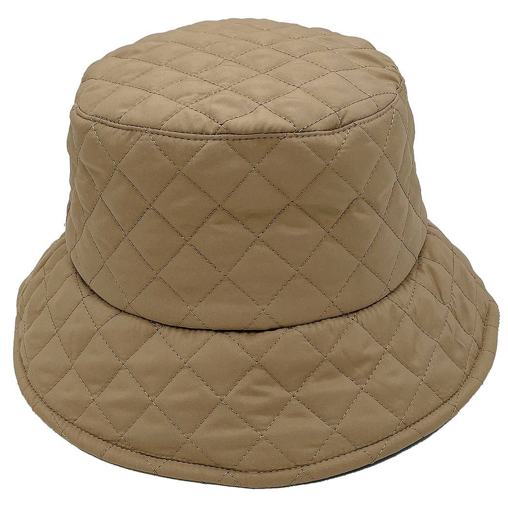 Quilted Padding Bucket Hat