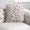 Luxury Soft Giraffe Print Cushion Cover