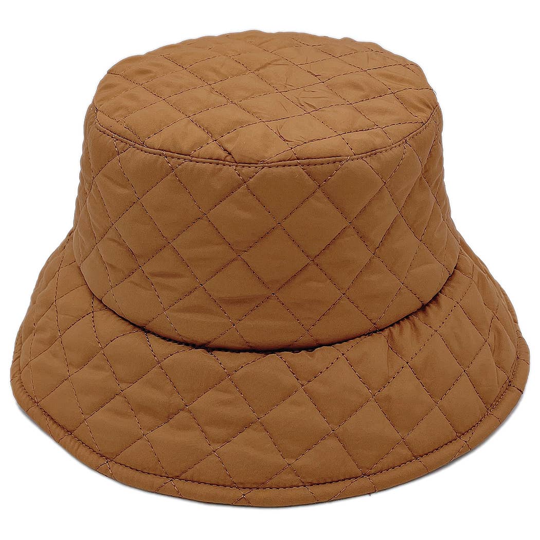 Quilted Padding Bucket Hat