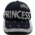 Princess Tiara Rhinestone Cap Hat