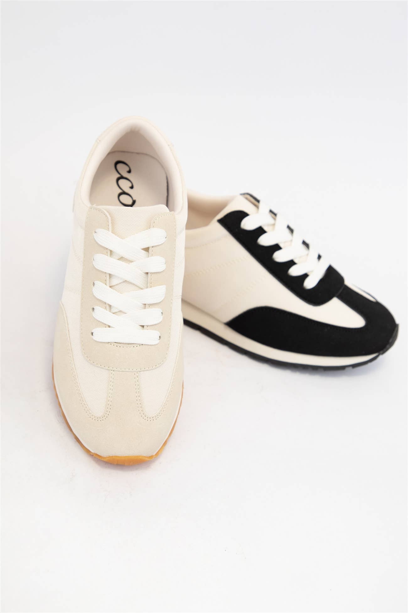 CARRIE Retro Runner Sneakers Color Block Casual Running Shoe