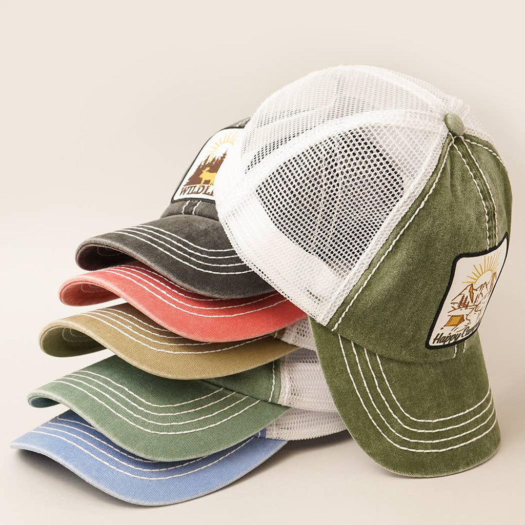 Wild Life Patch Mesh back Baseball Cap