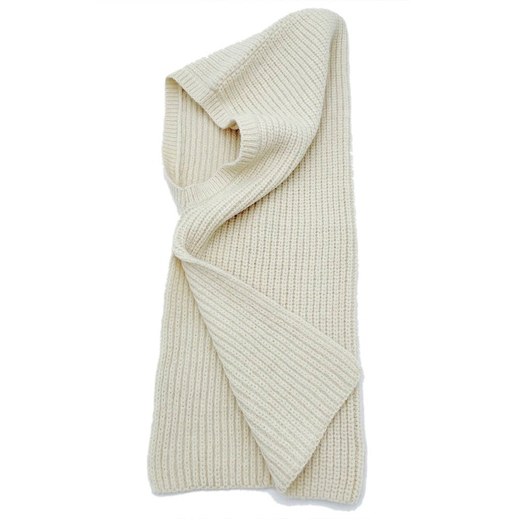 Solid Color Knitted Snood