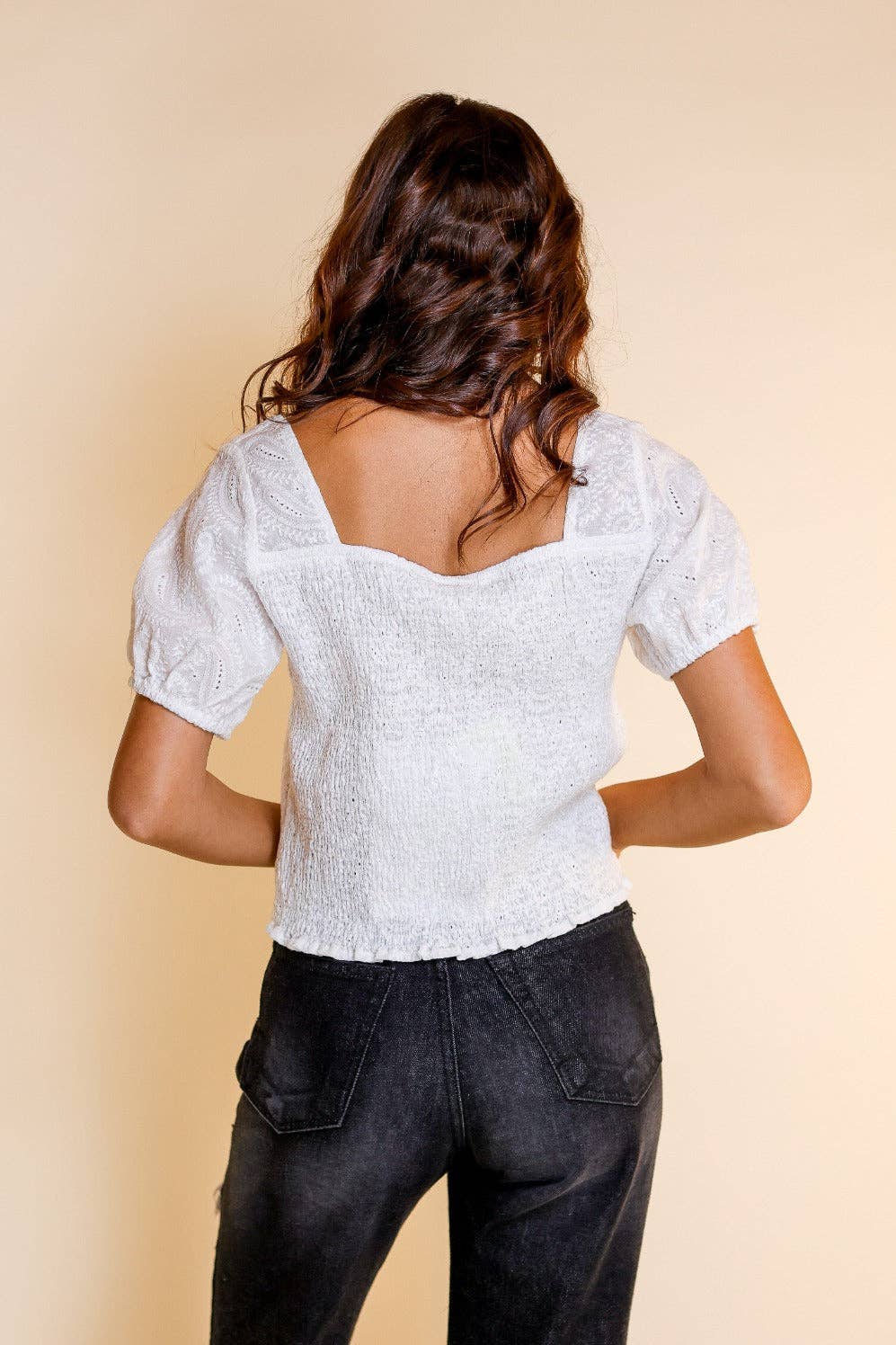 Crop Top, White