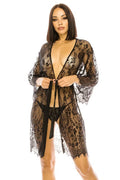 Youmita 2pc. Floral Lace Robe-YM-20151-RBS