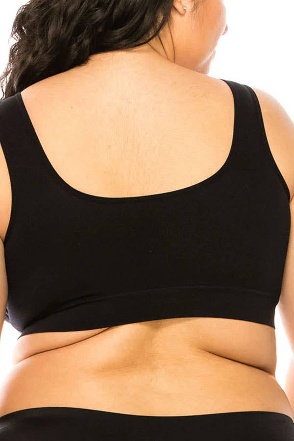 Comfortable  Microfiber Fabric Seamless Bra-YM-SB-72147