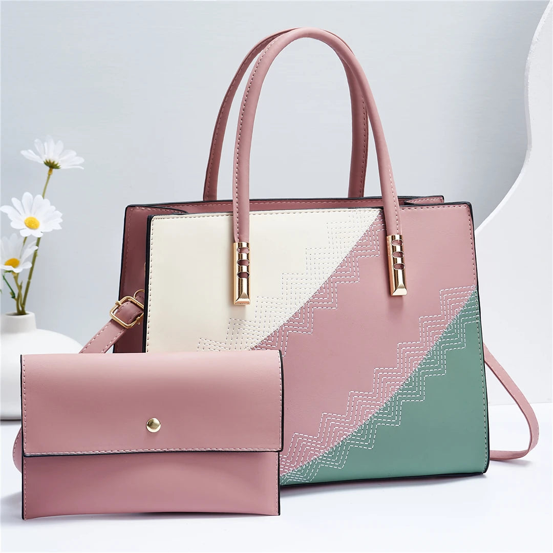 Jaba Luxury Shoulder/Handbag With Wallet