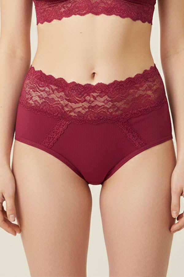 Youmita Solid Full Brief-70091-PTY-12-C01