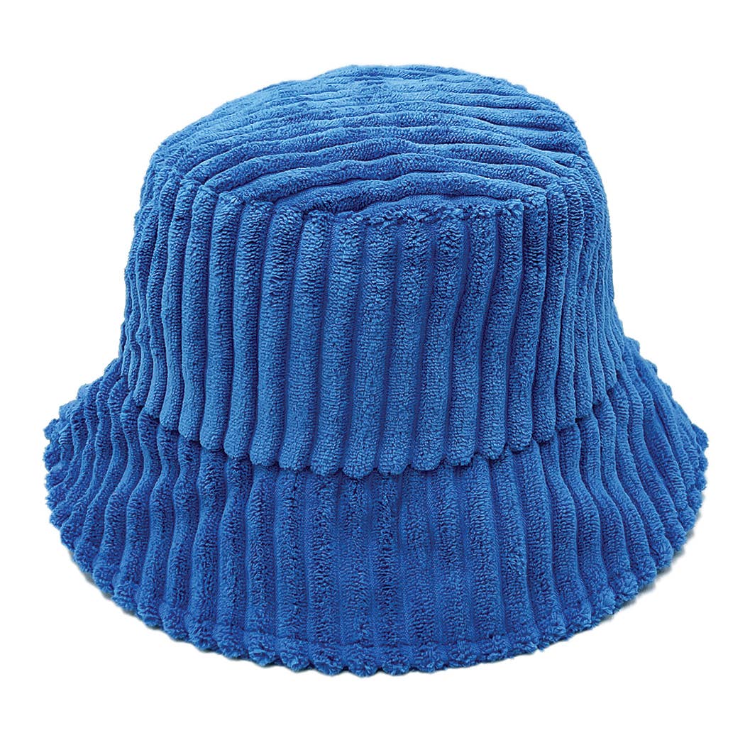 Solid Corduroy Bucket Hat