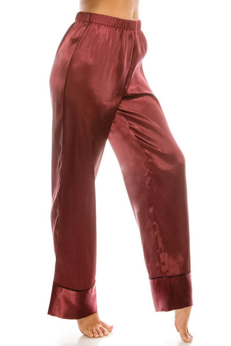 Youmita 2 Pc Satin Pj Set-YM-20183-PJS