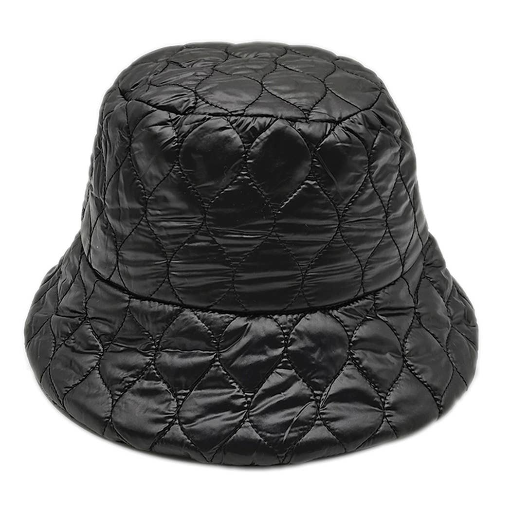 Women's Short Brim Wave Padded Lightweight Bucket Hat