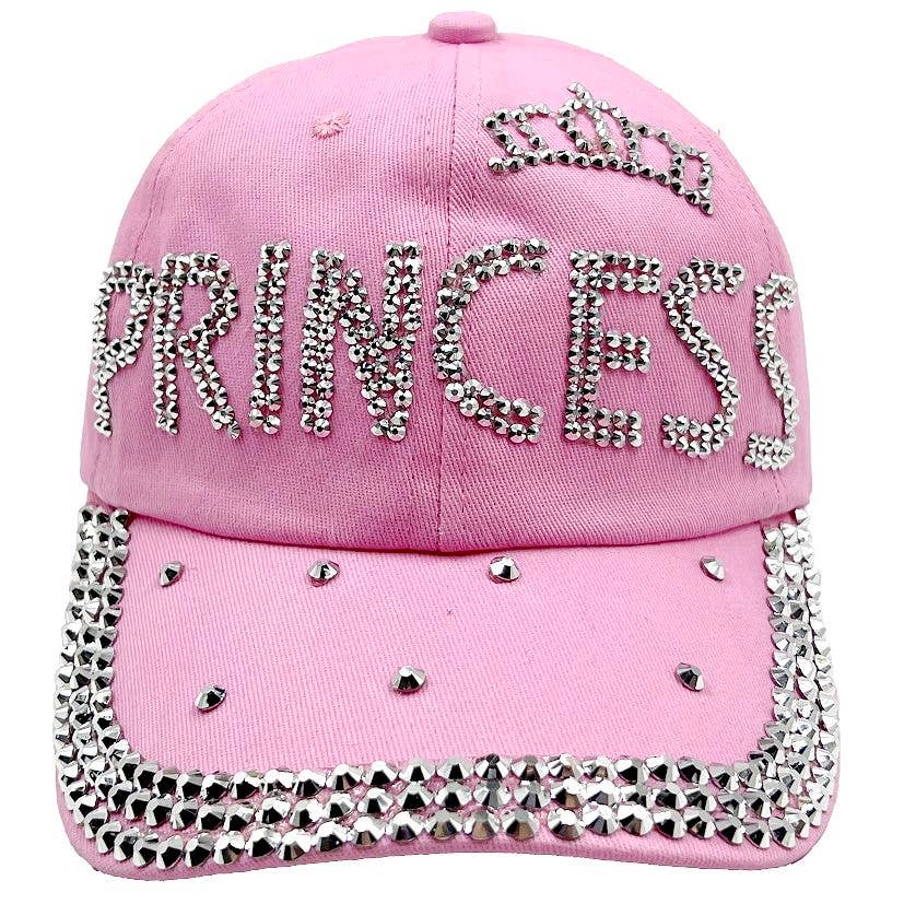 Princess Tiara Rhinestone Cap Hat