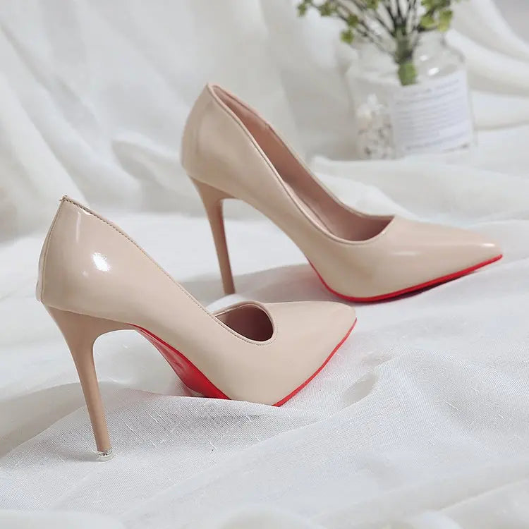 Mina High Heel Shoe 10cm Luxury Red Bottom