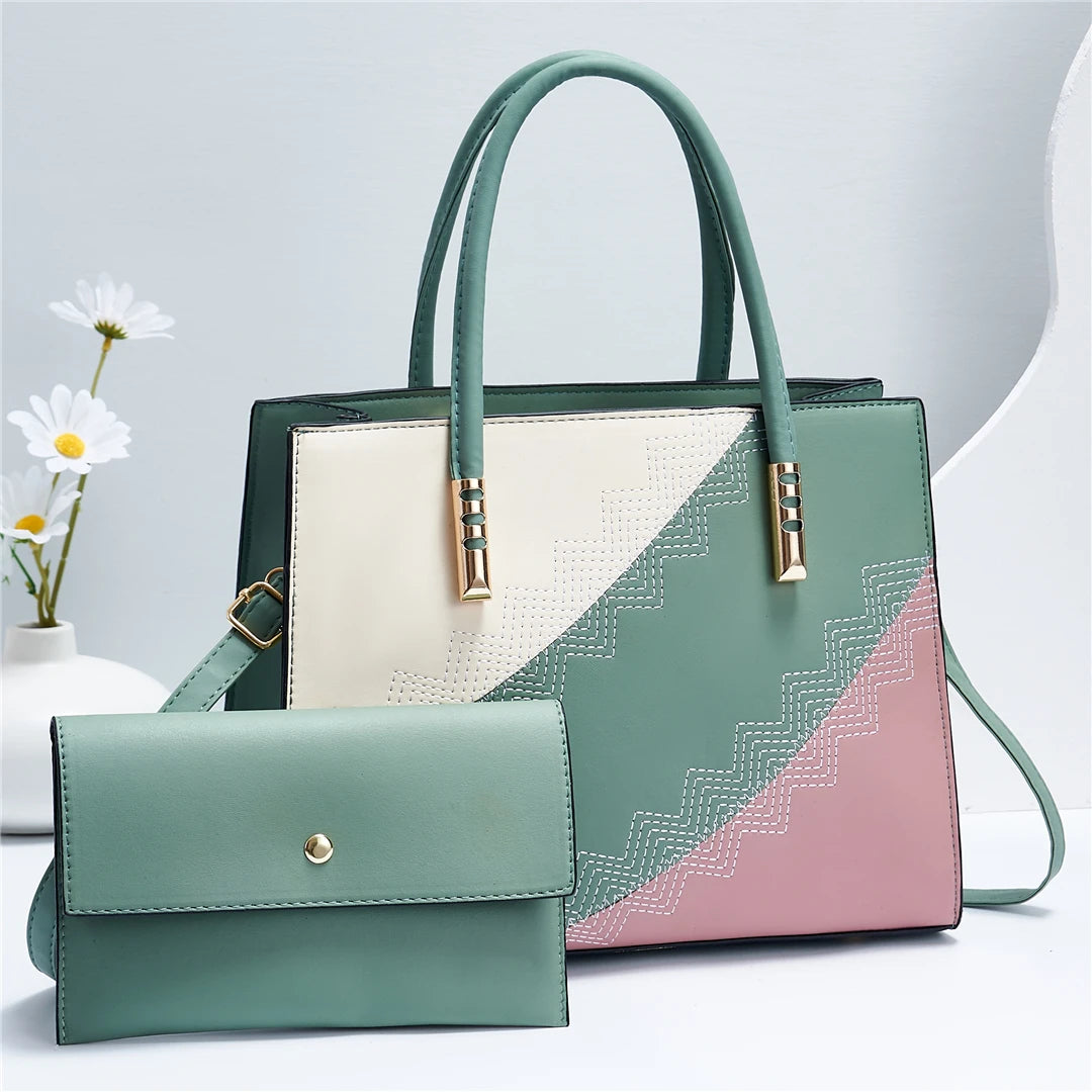 Jaba Luxury Shoulder/Handbag With Wallet