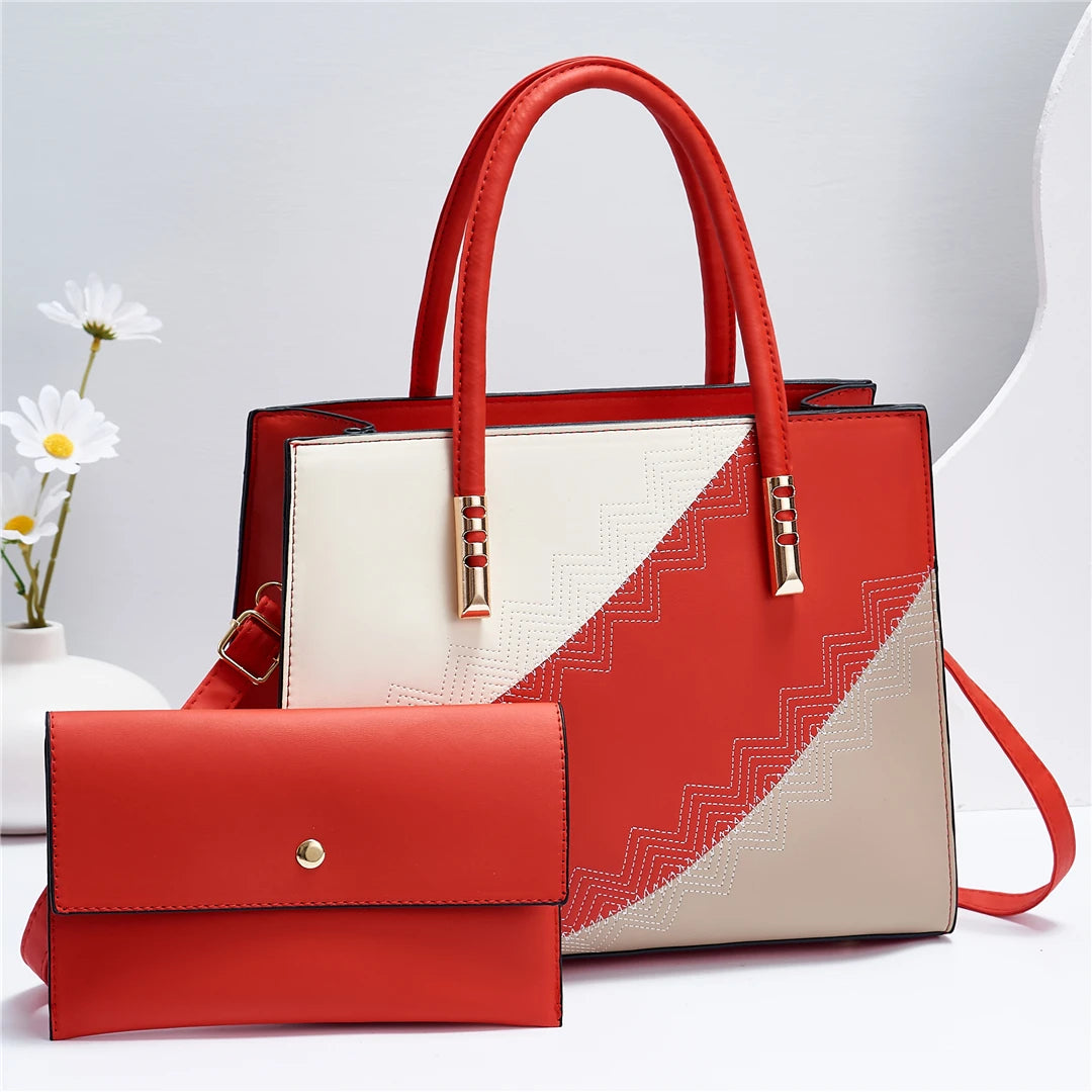 Jaba Luxury Shoulder/Handbag With Wallet