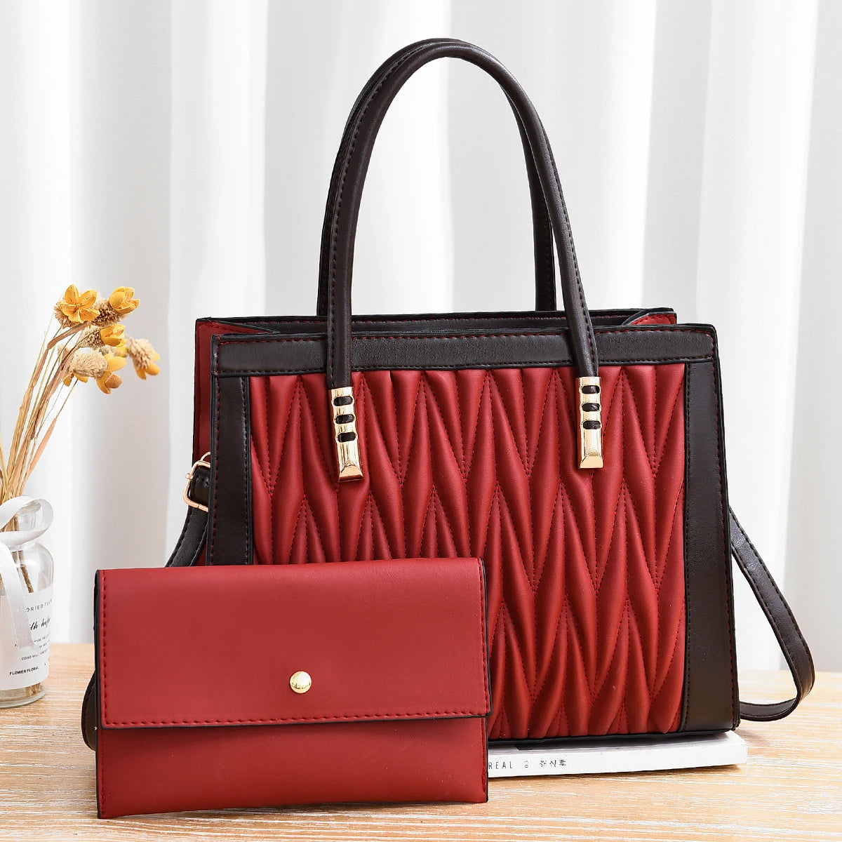 Bijou Luxury Shoulder/Handbag With Wallet