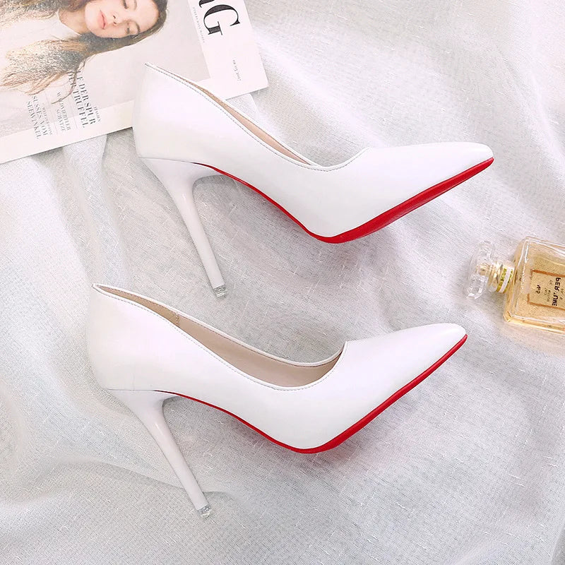 Mina High Heel Shoe 10cm Luxury Red Bottom